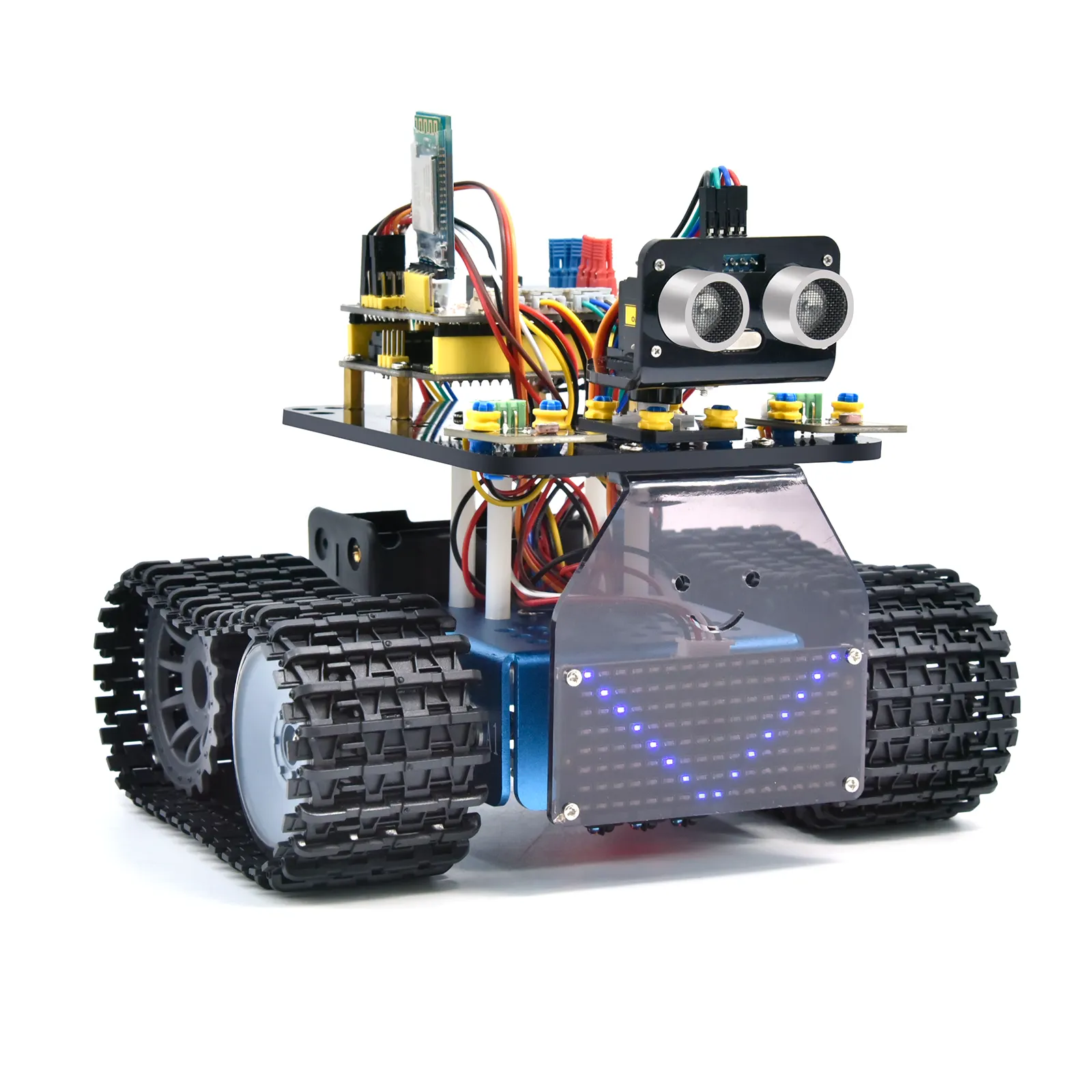 STEM Educational V3.0 Tank Robot Car Kit stem robot kit robotico starter kit per Arduino