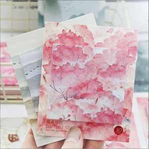 Certified Botanical Sticky <strong>Notes</strong> Custom Minimalist Floral Memo Pads for Office/Hotel/Wellness Custom Sticky <strong>Notes</strong> - Product Image 3