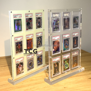 TCG Factory <strong>Custom</strong> Acrylic Baseball Card <strong>Display</strong> Case Sports Card <strong>Display</strong> <strong>Frame</strong> with UV Protection Hanging Wall for Trading Card - Product Image 4