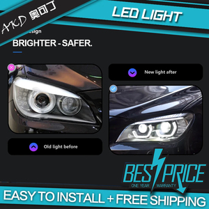 ไฟรถยนต์สำหรับ BMW ไฟหน้ารถ F02 2009-2014 740i F01 730i ไฟหน้า LED-ชุดประกอบ DRL - Product Image 4