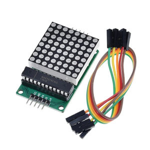 MAX7219ドットマトリックスモジュールマイクロコントローラーモジュール制御モジュール表示モジュール4インチ1ディスプレイ5Pライン - Product Image 5