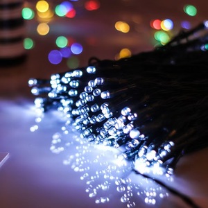 Solar 8 modos Led cadena luces árbol de Navidad 100LED 200LED Navidad LED luces al aire libre cadena Led luces impermeable - Product Image 2