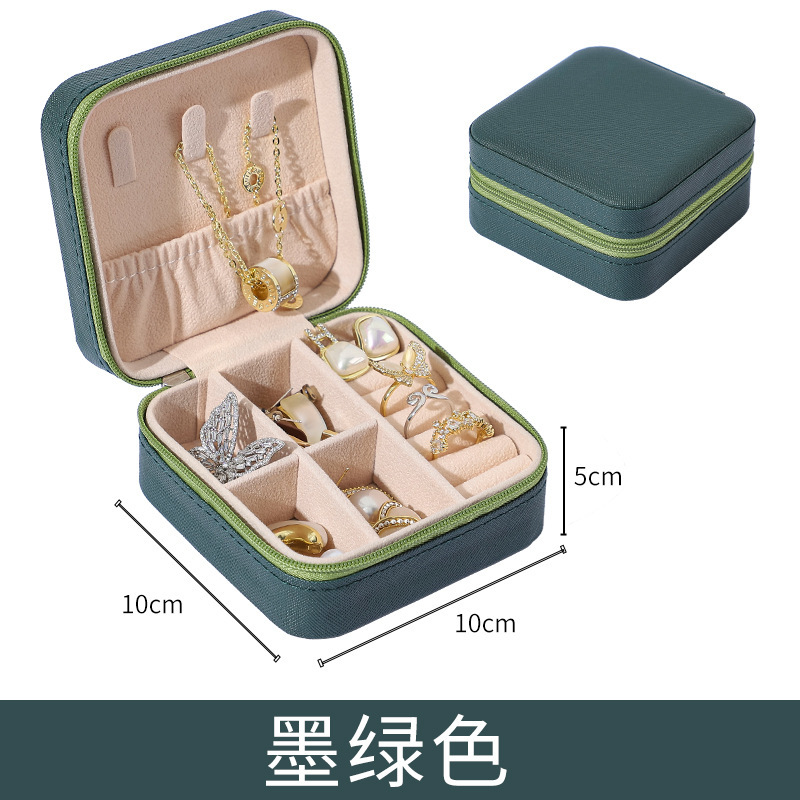 Dark green; 10*10*5cm - dark green - 10*10*5cm