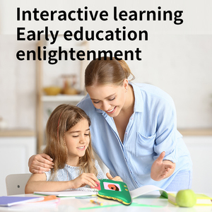 Herramienta educativa para edades tempranas para niños, máquina de tarjetas cognitivas, máquina de aprendizaje de idiomas de voz para niños pequeños - Product Image 5