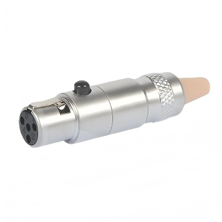 (S) Conector XLR de 4 pines para SHURE