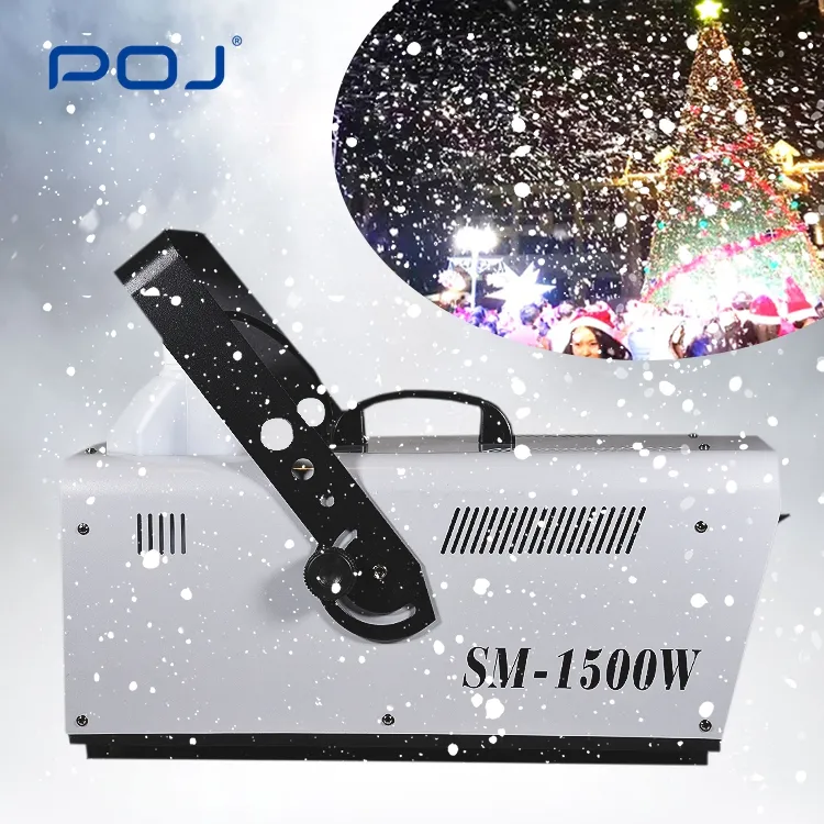 POJ OJ-XP1500W Schneeflocke maschine 1500W Schnee maschine mit Drahts teuerung für Bühnen party effekt