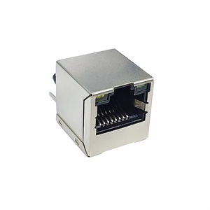 LED RJ45 konnektör trafo Ethernet fişleri yüksek görünürlük Ethernet konnektörleri ile 180 derece tek Port kadın 8P8C Jack - Product Image 4