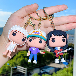 6 màu chất lượng cao Tv Series sẽ Mười Một PVC mini hình cao su Keychain - Product Image 2