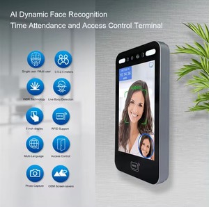Software Cloud Smart Phone APP Face RFID Card QR Code di controllo della macchina con funzione di interfono per videocitofono