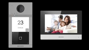 7-Inch IP <strong>Video</strong> <strong>Intercom</strong> Kit Smart Door Unlock DS-KIS604-S Villa Door Phone Wifi <strong>Video</strong> <strong>Intercom</strong> <strong>System</strong> Biometric Access Control - Product Image 4