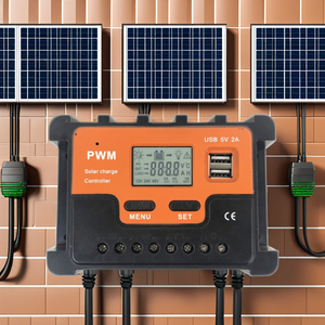 Hochwertiger 10A-100A Solar PWM Controller Off-Grid LED Display Beleuchtungs regler mit automatischer Erkennung - Product Image 4