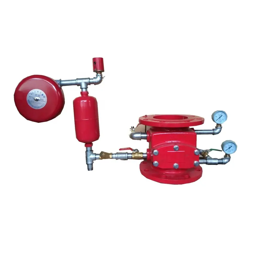 Otomatik yangın sprinkler sistemi 6 "islak alarm çekvalf
