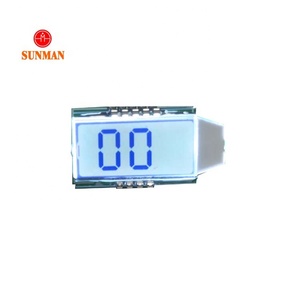 Sehr kleiner LCD-Bildschirm 2-stellige 7-Segment-LCD-Anzeige für reflektierende Gas-Geysir-Pid-Temperatursensor-Regler - Product Image 4
