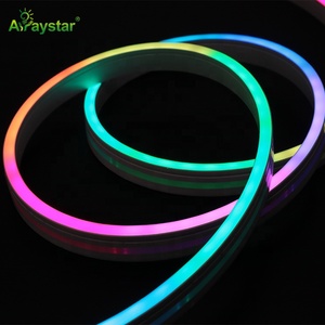 Digital Addressable Rgb <strong>Led</strong> RGB IC 6*12mm Waterproof <strong>Led</strong> Silicone Neon Flex Strip IP67 24V WS2811 Pixel Smart <strong>Led</strong> Light - Product Image 1
