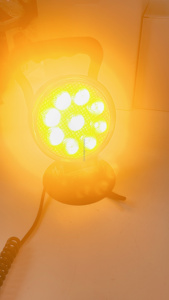 New Circle Working <strong>Light</strong> with Handle and Cigarette HIGH LM EFFICACY 36W Flood Beam New Lens with On-off Switch Work <strong>Light</strong> - Product Image 4
