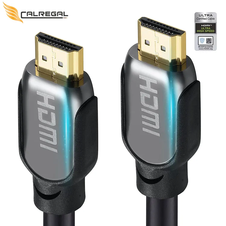 ที่กําหนดเองความยาวยาว 1 เมตร 1.5 เมตร 2 เมตร 3 เมตร 5 เมตร HDMI ถึงสาย HMDI ทองแดงบริสุทธิ์ปราศจากออกซิเจน 24 พันทองชุบ 2.1 8K สาย HDMI