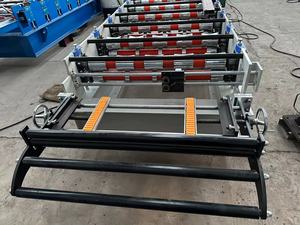 Zimabwa/דרום אפריקה המוכר הטוב ביותר 686 פרופיל ibr trapezoidal פרופיל מתכת לוח גליל להרכיב מכונת בקרה השתמש אריחים