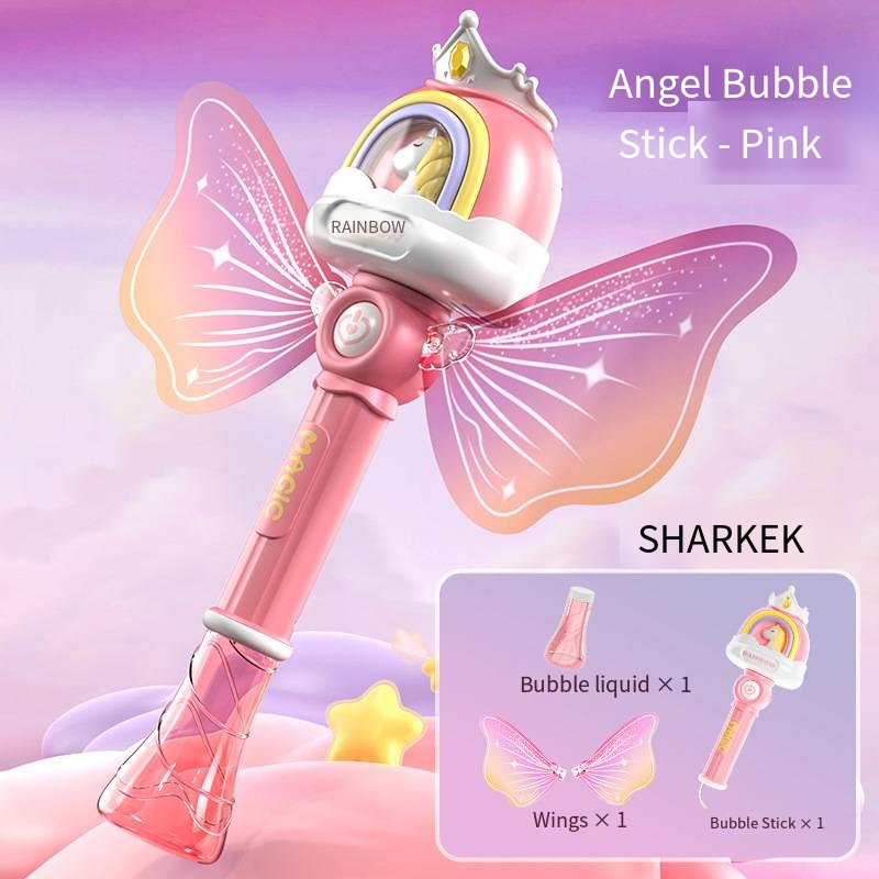 Pony angel bubble stick rose-boite e-commerce