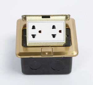 EU pop up <strong>socket</strong> golden <strong>Multi</strong>-functional replaceable <strong>USB</strong> <strong>function</strong> It can be inserted by pressing the keys Outlet Power <strong>Socket</strong> - Product Image 3