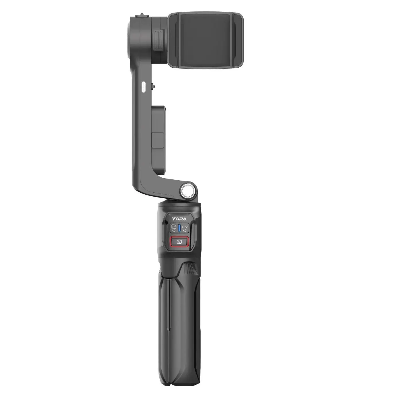 Le cardan à axe unique prend en charge la fonction de perche de selfie avec trépied et extension de 396mm