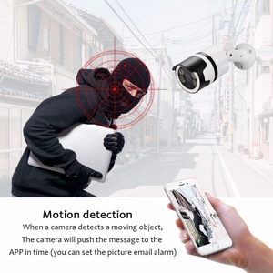 户外高清2MP 1080P Wifi IP摄像机双向音频P2P视频安全摄像机支持存储卡 - Product Image 5