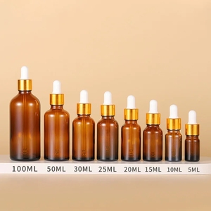 5ml-100ml chai nhỏ giọt với quy mô Thuốc thử Eye Drop Amber Glass hương liệu lỏng Pipette chai bơm lại Chai du lịch - Product Image 2