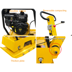 Plaka kompaktörü benzinli/dizel motor el tutma Mini titreşimli toprak actor ktör yolun kenarlarında sıkıştırmak için uygun - Product Image 5