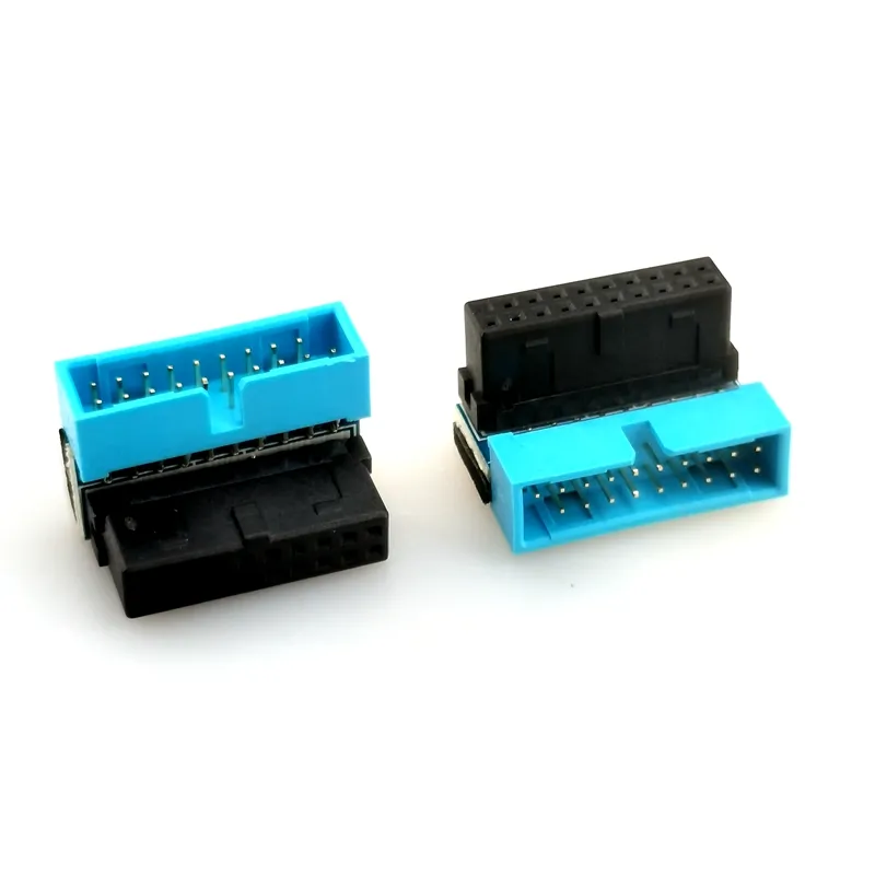 Connecteurs usb 3.0 de type R/A, 20 broches, type bleu, 20 broches