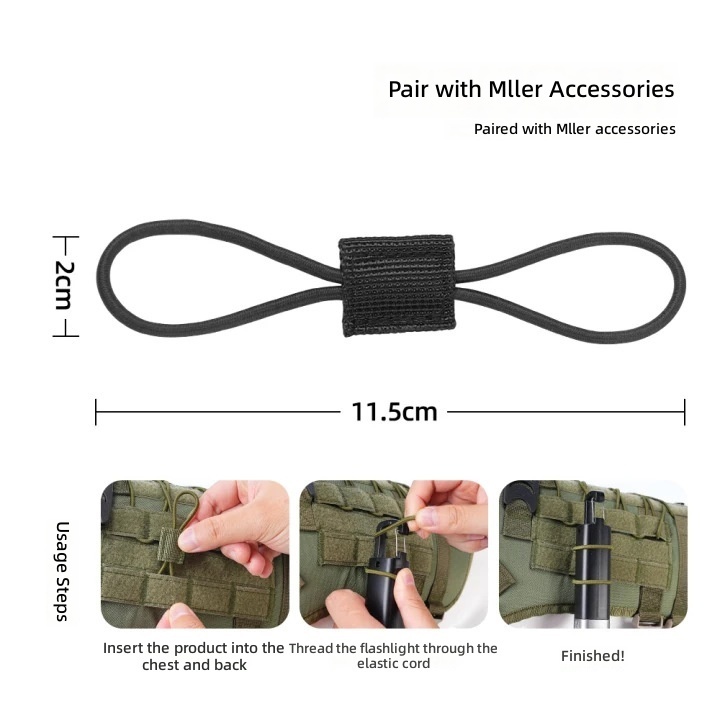 Mller accessories black large-10 pieces