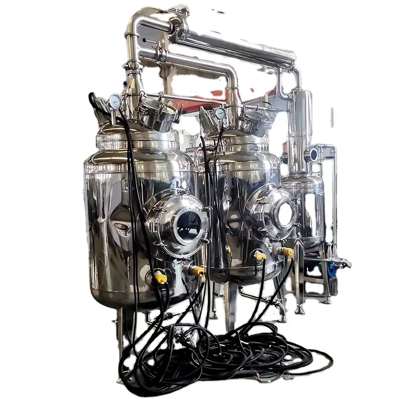 Customizable Electric Heating Extraction Concentration Tank Equipment Evaporator Concentrator Machine Essence Extraction Machine