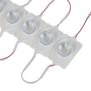 พลังงานสูง 3 วัตต์โมดูล LED DC 12V สําหรับกล่องไฟ IP65 ที่กําหนดเองสีขาว 1 โมดูลไฟ led สําหรับป้ายรับประกัน 3 ปี