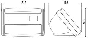 Không Dây Trọng Lượng Nền Tảng Quy Mô Chỉ Số Vành Đai Quy Mô XK3190-AW1 - Product Image 3