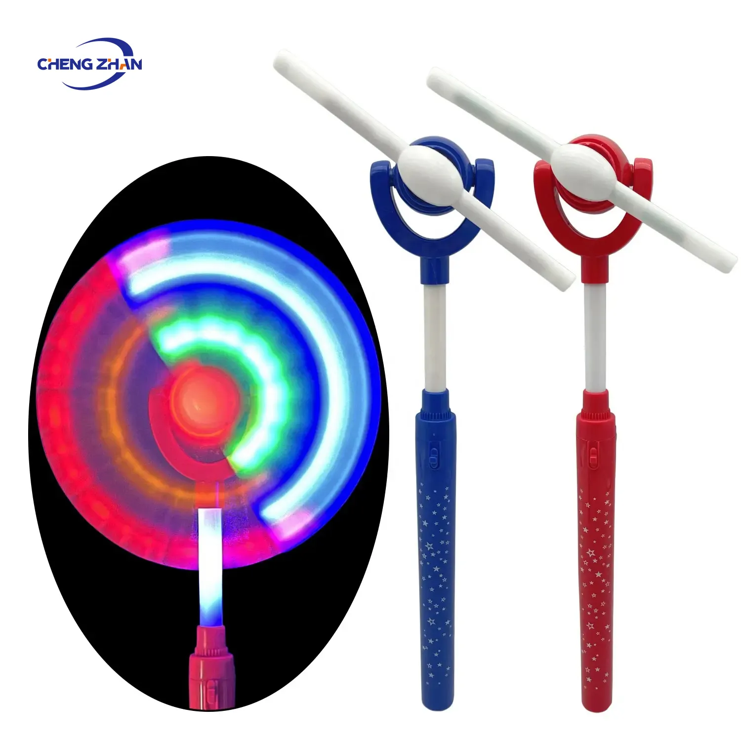 LEDs JOUETS LUMINEUX MOULIN À VENT LED SWIVEL SPINNER GROS FLASHING LED JOUETS POUR ENFANTS CADEAUX POUR ENFANTS