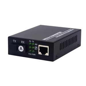 Plug Play Fiber Optic Media Converter 10/100Mbps <strong>Ethernet</strong> Optical Transceiver for FTTH 20km SC RJ45 <strong>Ethernet</strong> Optimal for FTTH - Product Image 1