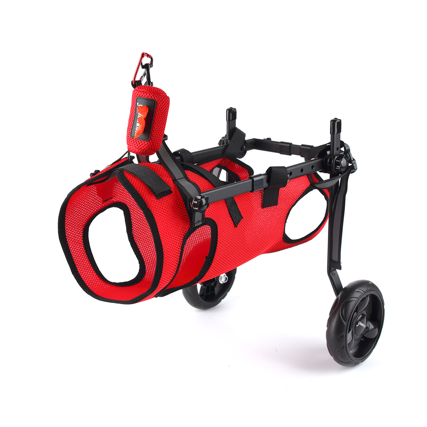 Red+Poop bag