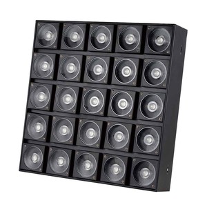 COB matris 25x10w rgbw dmx led blinder için arka plan sahne ışık LED matris sahne ışığı 5x5 - Product Image 1