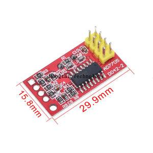 AD7705 TM7705デュアル16ビットADCデータ収集モジュール入力ゲインプログラム可能SPIインターフェイス - Product Image 3