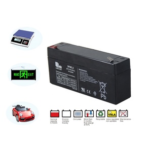 เครื่องชั่งน้ำหนักแบตเตอรี่ตะกั่วกรด4.5AH 4Ah 3.2ah 12V สำหรับของเล่นเครื่องใช้ไฟฟ้าเครื่องใช้ไฟฟ้าในบ้านรถจักรยานไฟฟ้าสกูตเตอร์ - Product Image 3