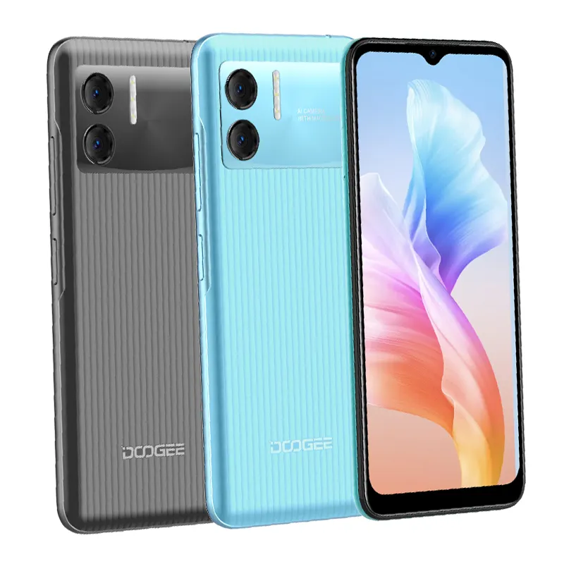 X98 Doogee ประสิทธิภาพสูง5MP 6.52นิ้ว + 8MP 3GB + 16GB 4200mAh Android Ai Face Unlock 12.0 4G โทรศัพท์มือถือ