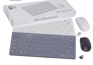 Combo de teclado y ratón inalámbricos para ordenador portátil, Accesorios de ordenador de diseño delgado de alta calidad, 2,4G - Product Image 6