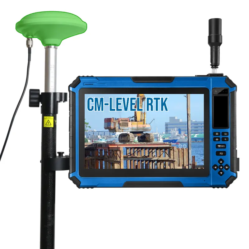 HUGER OCK G101M 10,1 Zoll 4G LTE GPS-Vermessungs gerät Gnss-Empfänger IP65 Wasserdichter, robuster Tablet-PC