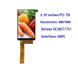 Schermo 3.97 "ST7701 Driver 480x800 punti RGB + SPI interfaccia 40 Pin FPC 4 pollici TFT moduli Display LCD per apparecchiature mediche