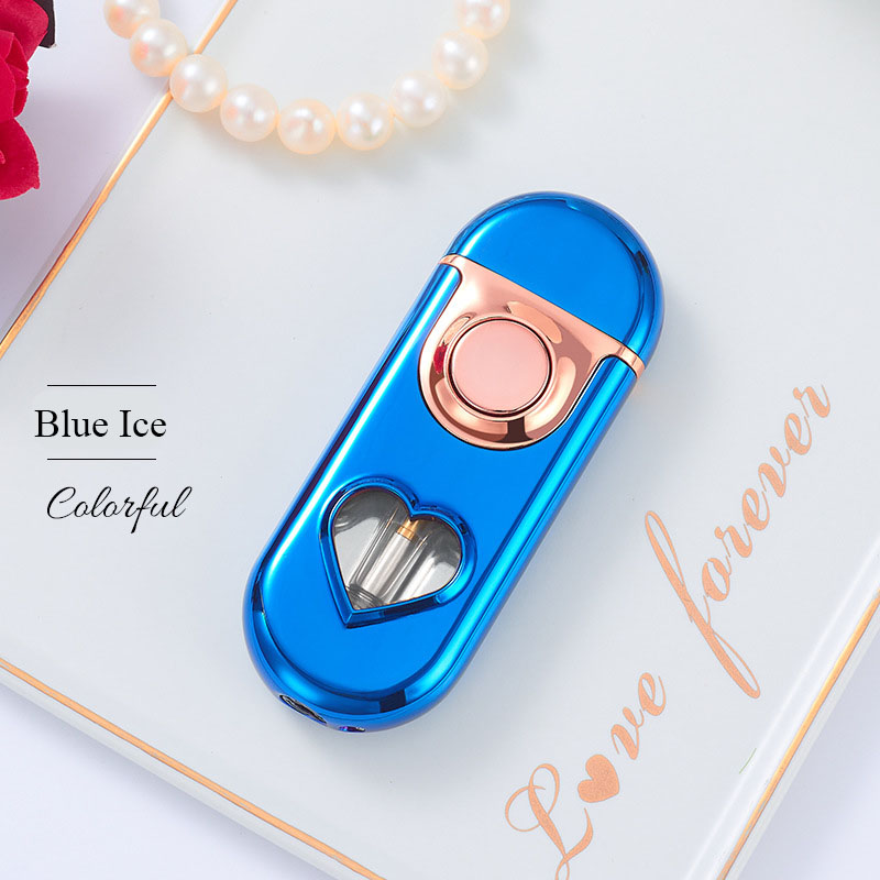 Glace bleue