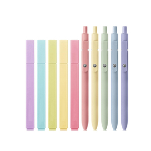 Zhejiang Manufacturer 0.5mm <strong>Tip</strong> 5 10 Colors Ballpoint <strong>Pen</strong> Fine Nib Smooth Writing <strong>Pen</strong> Retractable Gel <strong>Pen</strong> Suitable for Bible - Product Image 1