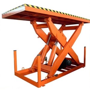 Elevador hidráulico eléctrico de 1,8 M 4T Plataforma de elevación de carga y descarga simple tipo tijera móvil fija pequeña - Product Image 3