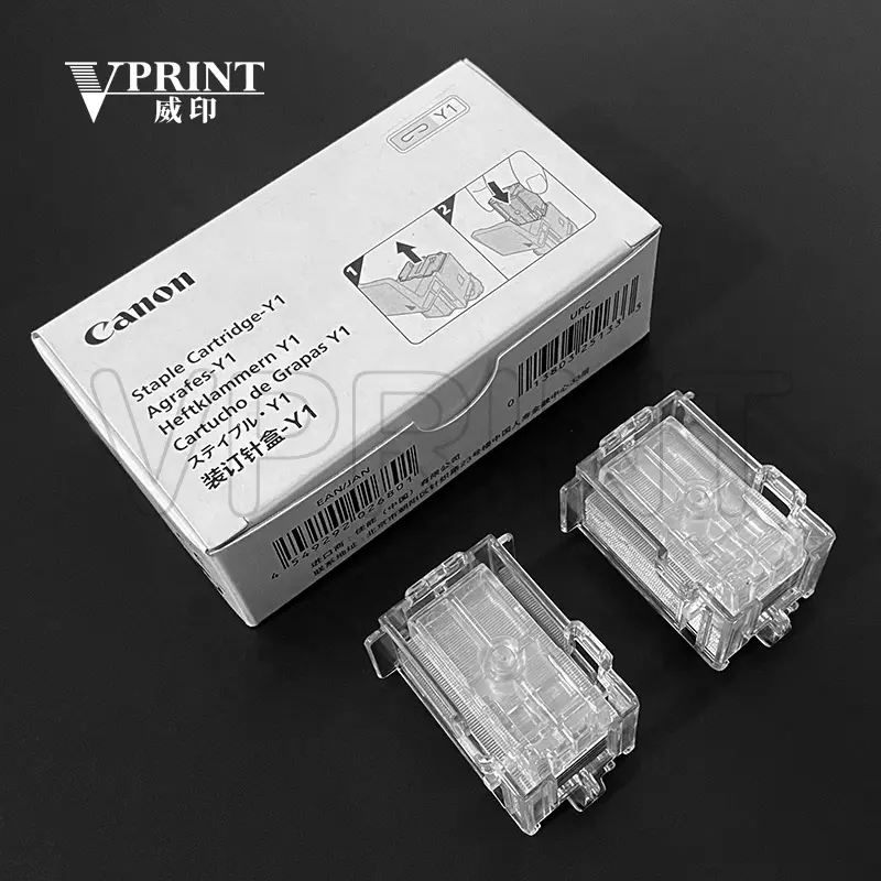 Caja de 2 cartuchos de grapas 0148C001 para Canon iR ADV 6555 6565 6575 8505 8585 8595 C7565 C7570 C7580 piezas de impresora