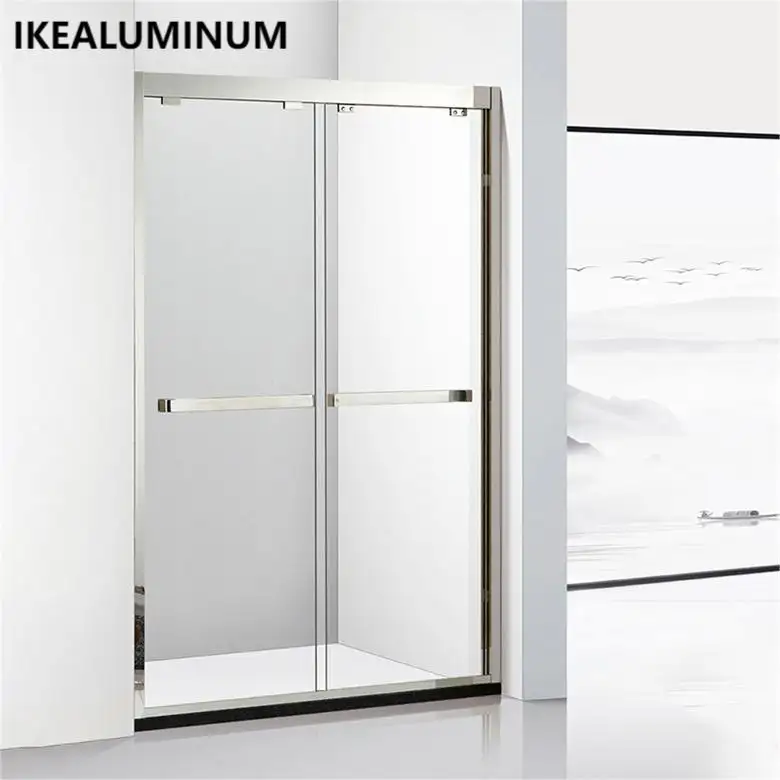 Ikealuminum 2024 as2208 duş odası duş odası ıslak oda kare cam duş kabini