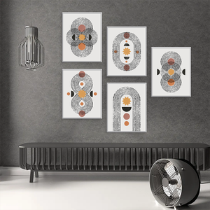 Tóm tắt thiết lập vải trang trí bức tranh trang trí vải tường nghệ thuật - Product Image 4