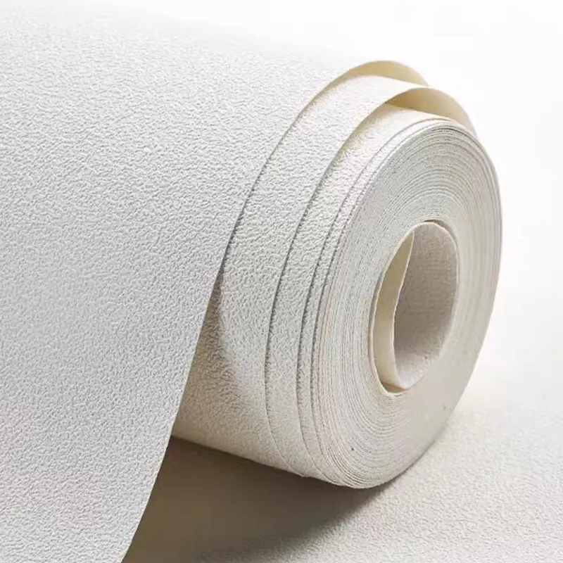 Papel pintado imprimible de PVC/vinilo/no tejido Papel pintado de impresión digital rollos de papel pintado blanco en blanco