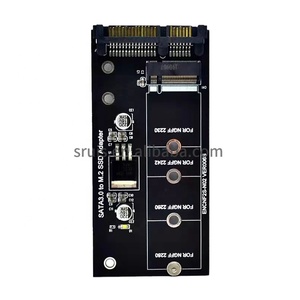 Add on Card NGFF <strong>M</strong>.<strong>2</strong> Adapter SATA3 Raiser to SATA Adapter SSD M2 to SATA Expansion Card <strong>B</strong> <strong>Key</strong> Support 30 42 60 80mm - Product Image 1